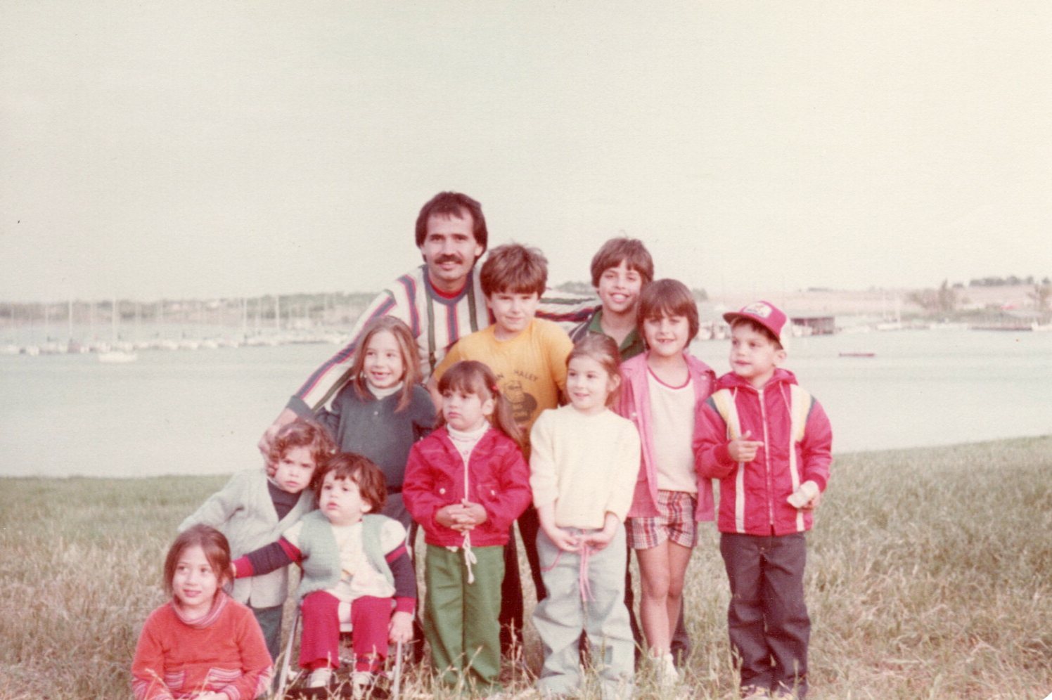 Community children group photo